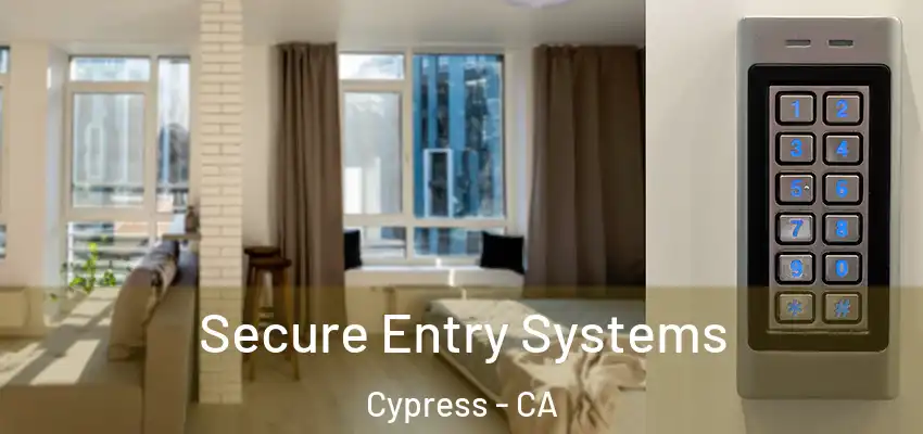  Secure Entry Systems Cypress - CA